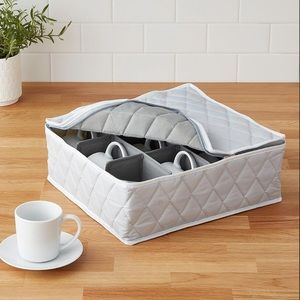 The Container Store Cup Storage Case
